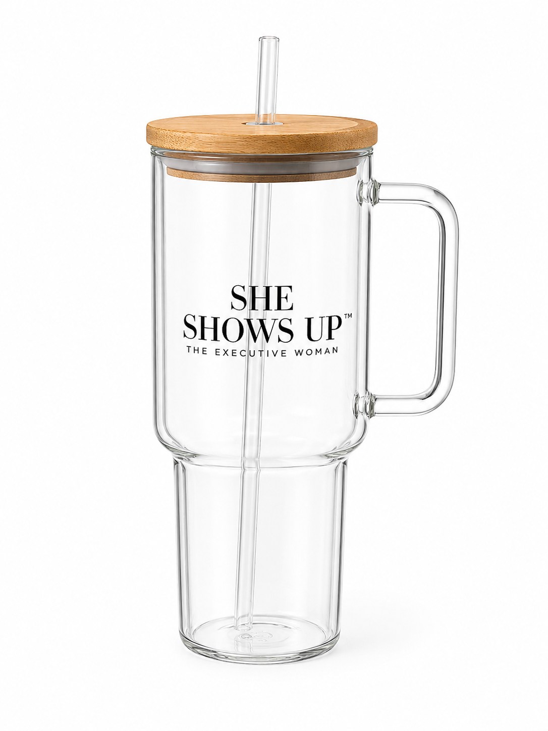 She Shows Up 40oz Tumbler
