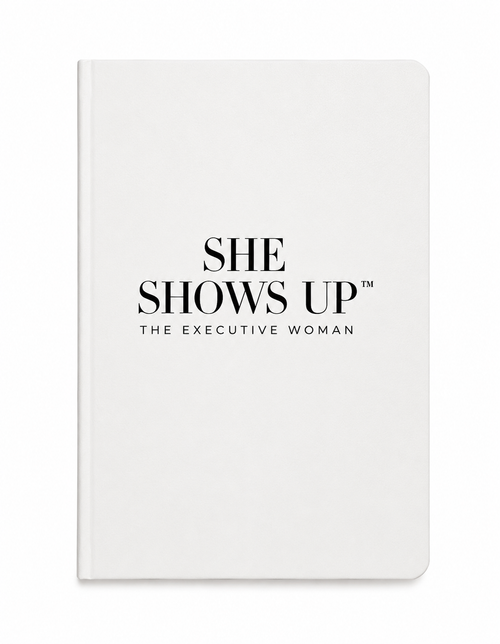 She Shows Up Bound Journal